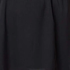 Lace Tassel Waist Tie Short Dress -Girls Zone D170046 BLACK swatch