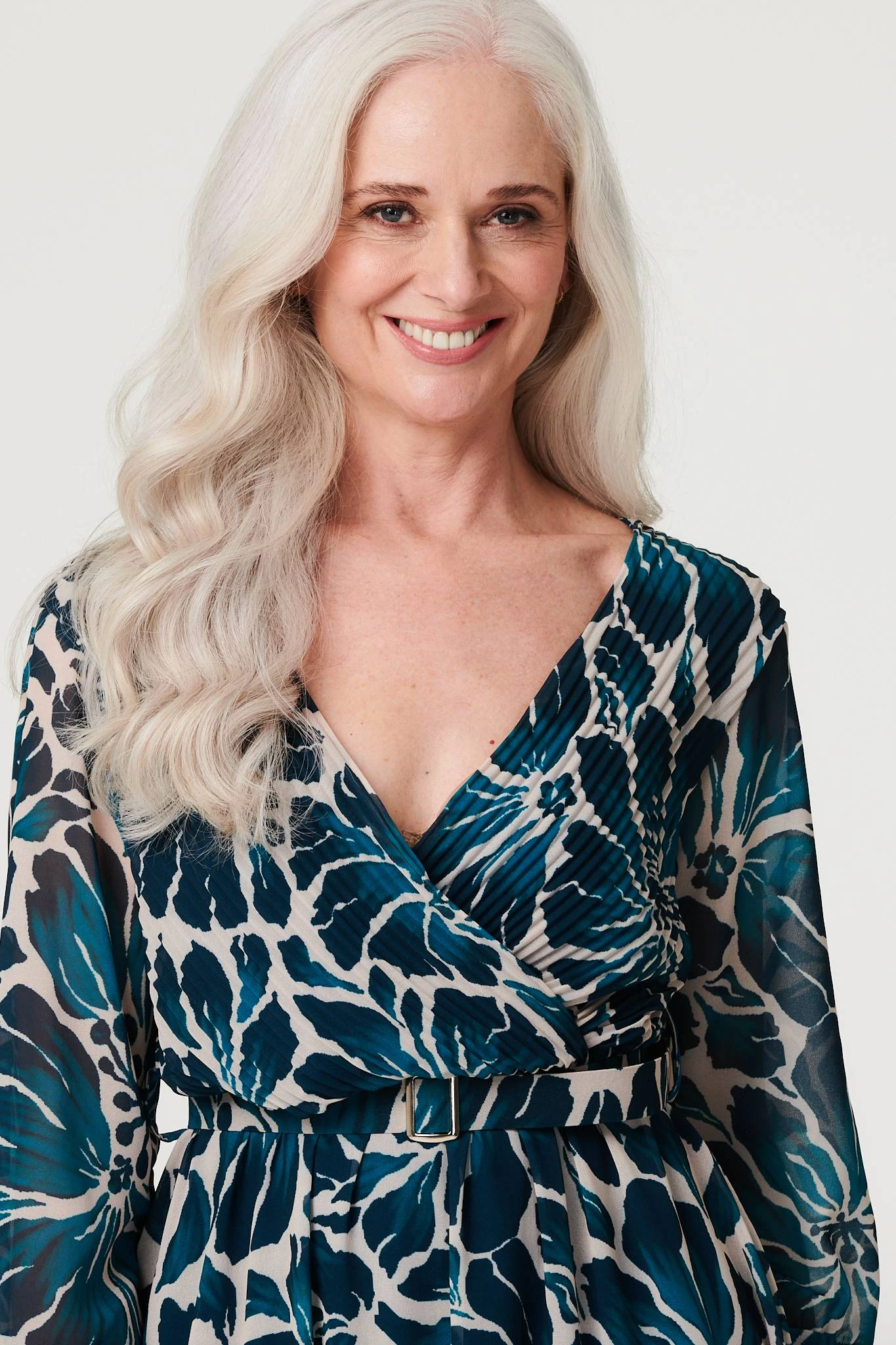 Floral Semi Sheer V-Neck Midi Dress 4 Floral Semi Sheer V-Neck Midi Dress - Image 4